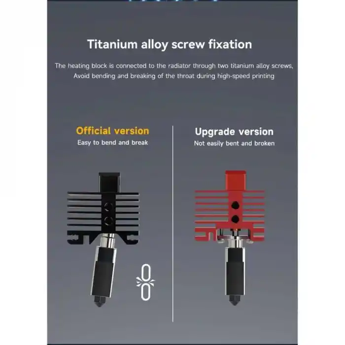 TZ2.0 Bambu Lab X1, X1C, P1P,P1S Hotend Seti