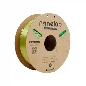 Nanelab Üç Renk Silk PLA Filament - Altın-Yeşil-Mavi - 1.75mm - 1Kg
