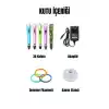 3D Printing Pen - 3D Baskı Kalemi - Mavi - Full Set