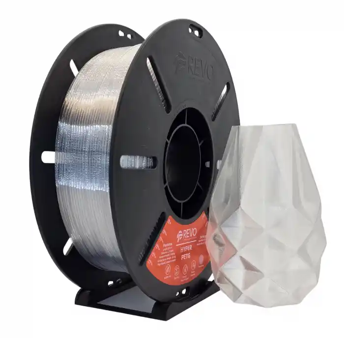 RevoFilament Hyper Petg Şeffaf 1.75MM (1kg)