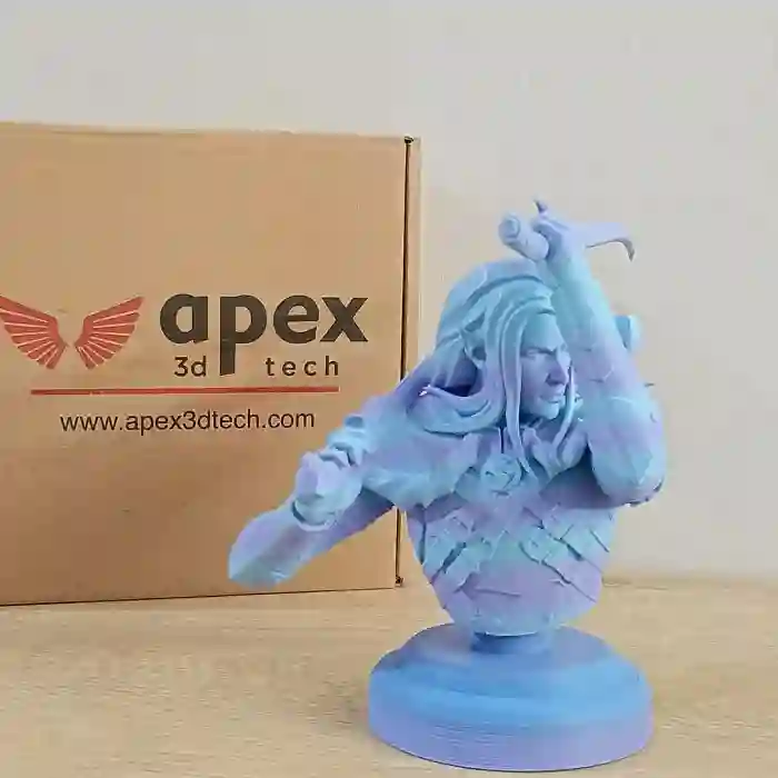 Apex3D Tech Rainbow PLA+ Filament - Lavender Ice, 1kg, 1.75mm