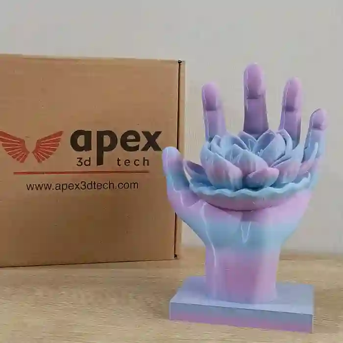 Apex3D Tech Rainbow PLA+ Filament - Sakura Sky 1kg, 1.75mm