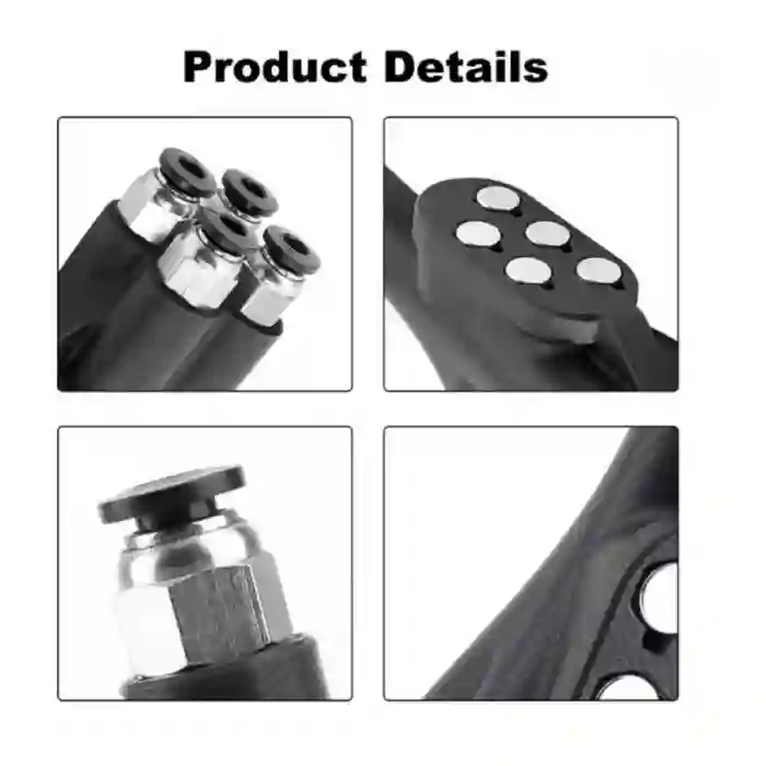 Bambu Lab AMS Konnektör - 4 Teflon Besleme için