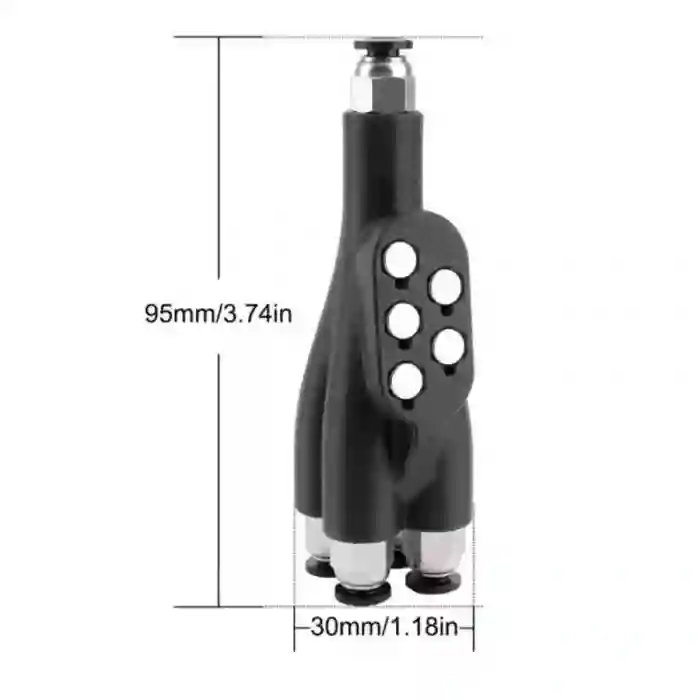 Bambu Lab AMS Konnektör - 4 Teflon Besleme için