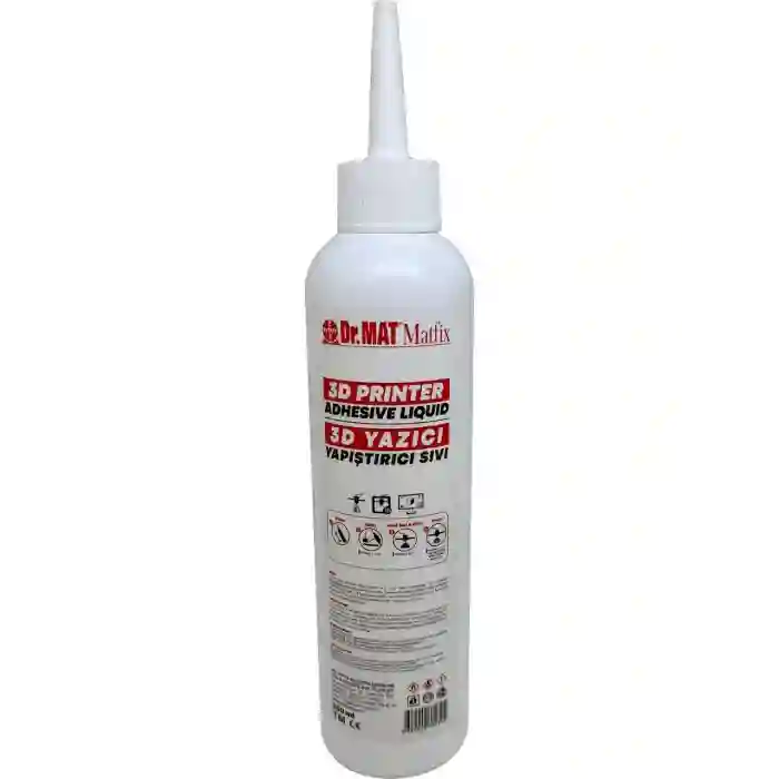 Dr. Mat Matfix 3D Yazıcı Yapıştırıcısı (Sıvı) 250 ml + Ragle