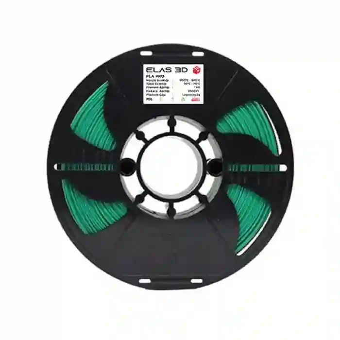 Elas 3D Fıstık Yeşil PLA PRO 1KG Filament