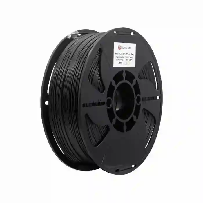 Elas 3D HS Abs Filament Siyah 1.75mm 1kg