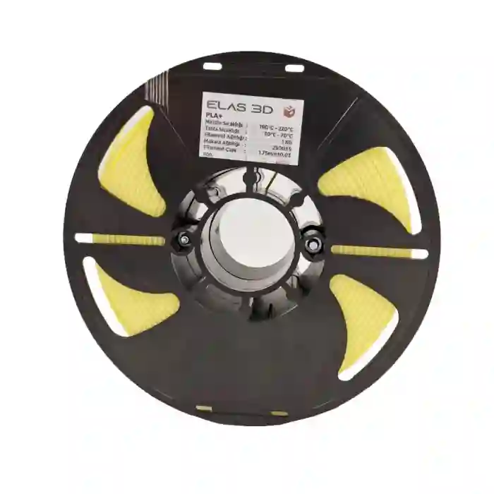 Elas 3D Pastel Sarı PLA PRO 1KG Filament