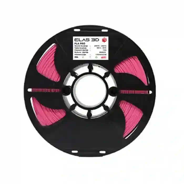 Elas 3D Pembe PLA PRO 1KG Filament