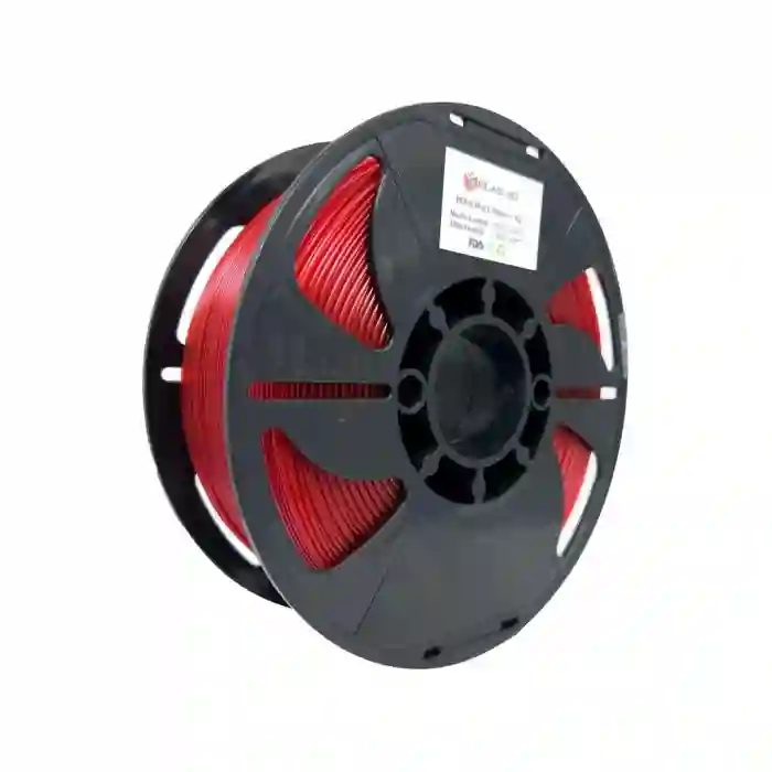Elas 3D Pet-G Makaralı Filament Kırmızı 1.75mm 1kg