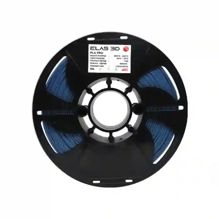 Elas 3D Sedefli Mavi PLA PRO 1KG Filament