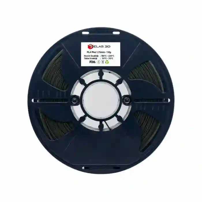 Elas Pla Plus Filament Haki Yeşil 1.75mm 1kg