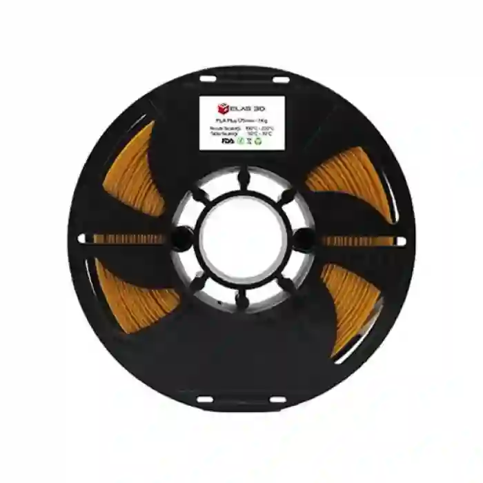 Elas Pla Plus Filament Karamel 1.75mm 1kg