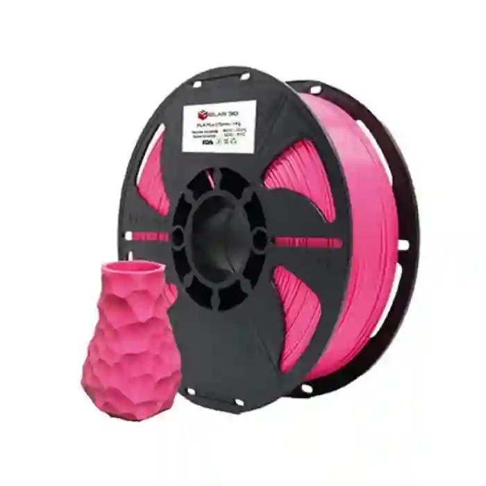 Elas Pla Plus Filament Pembe 1.75mm 1kg