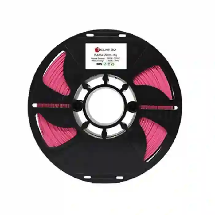 Elas Pla Plus Filament Pembe 1.75mm 1kg