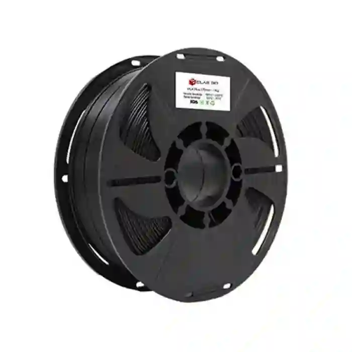 Elas Pla Plus Filament Siyah 1.75mm 1kg