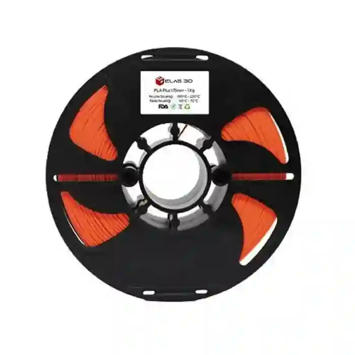 Elas Pla Plus Filament Turuncu 1.75mm 1kg