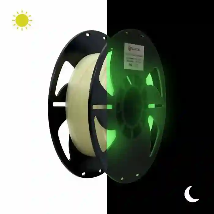 Elas Pla Plus Filament Yeşil Glow 1.75mm 1kg