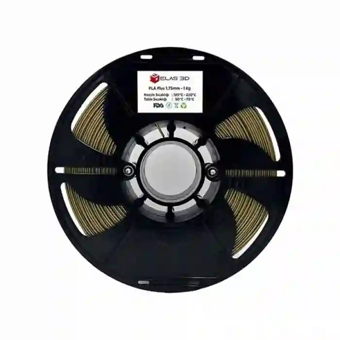 Elas Pla Plus Makaralı Filament Bronz 1.75mm 1kg
