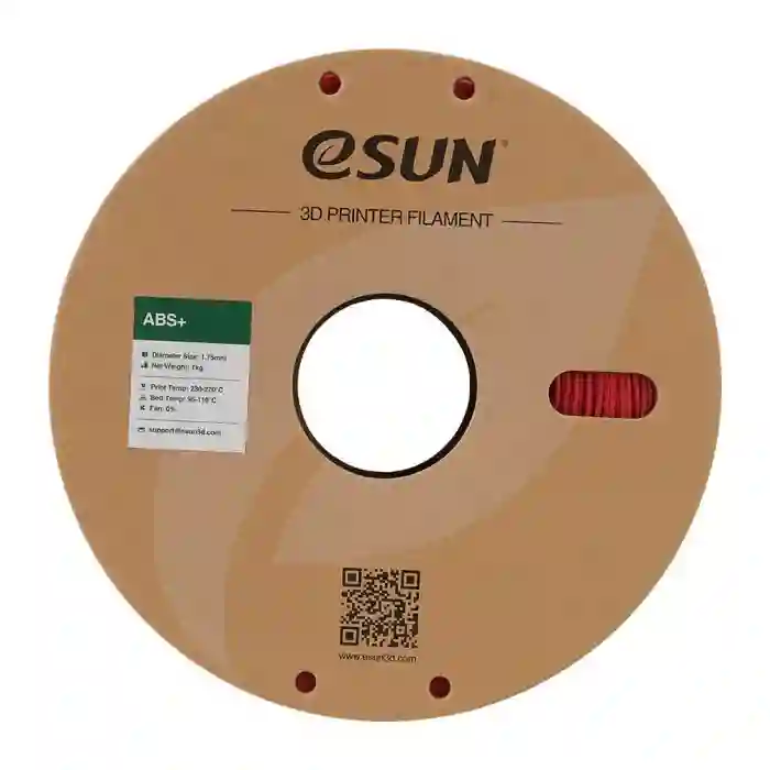 eSUN ABS+ Filament Ateş Kırmızısı 1.75mm 1kg