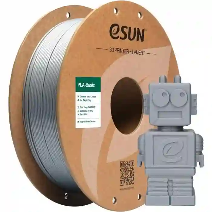 eSUN Pla-Basic Filament Gümüş 1.75mm 1kg
