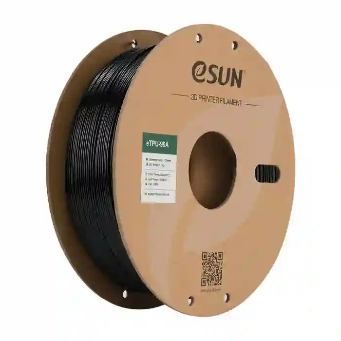 Esun Siyah TPU (Esnek) Filament - 1 Kg - 1.75mm