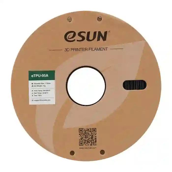 Esun Siyah TPU (Esnek) Filament - 1 Kg - 1.75mm