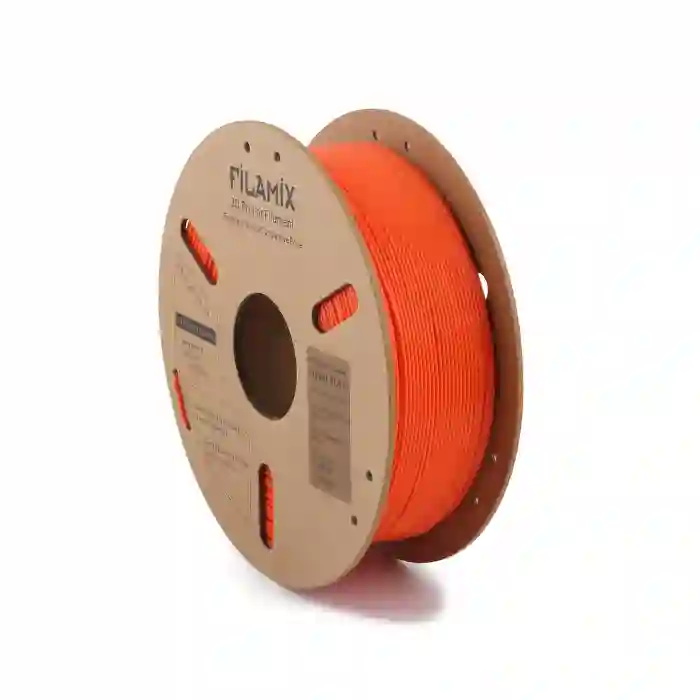 Filamix Hyper Speed Pla Filament Orange Red 1.75mm 1kg