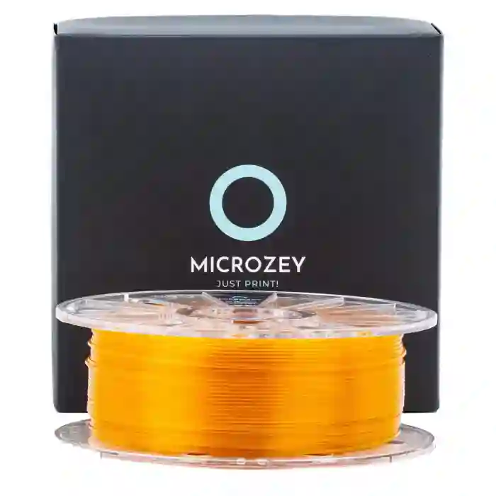 Microzey 1.75 Mm Şeffaf Sarı Pla Pro Hyper Speed Filament 1KG