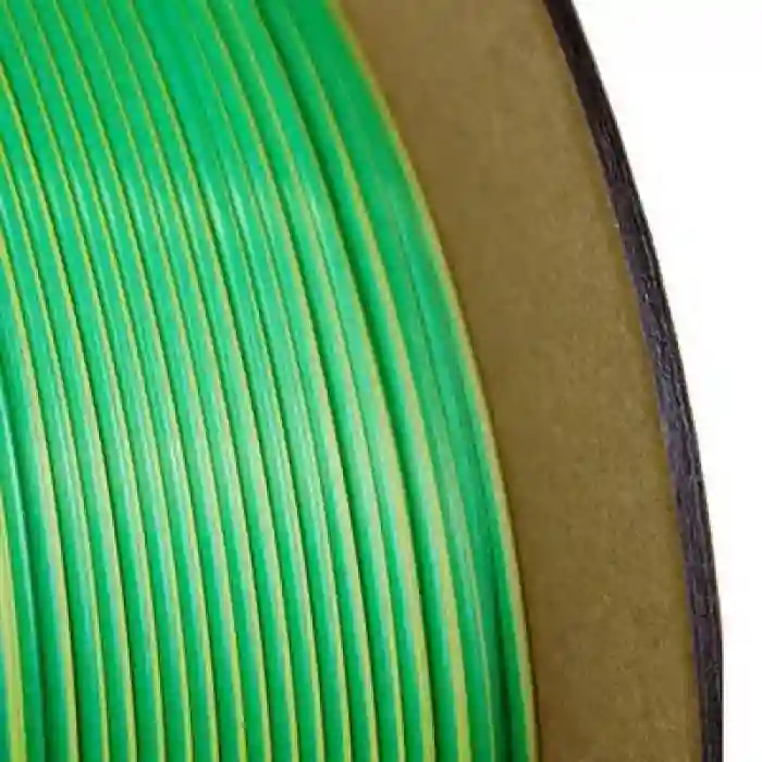 Nanelab Çift Renkli Silk PLA Filament - Sarı-Yeşil - 1.75mm - 1Kg