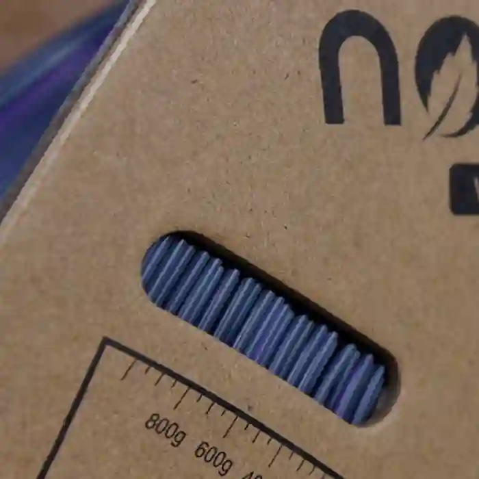 Nanelab Çift Renkli Silk PLA Filament - Siyah - Mor - 1.75mm - 1Kg