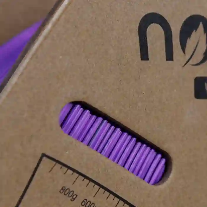 Nanelab Çift Renkli Silk PLA Filament - Siyah - Mor - 1.75mm - 1Kg