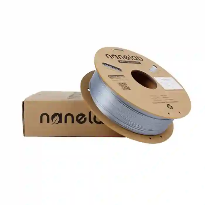 Nanelab Gümüş Silk PLA Filament - 1.75mm - 1Kg
