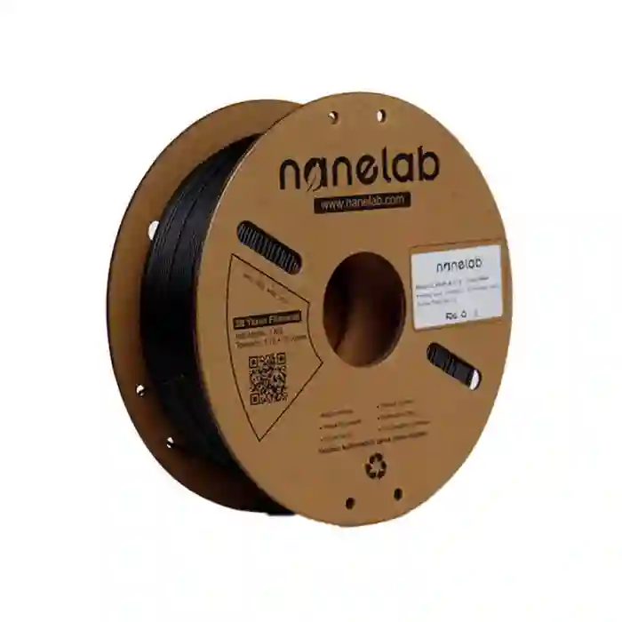 Nanelab Hyper PLA Siyah Filament - 1.75mm - 1Kg