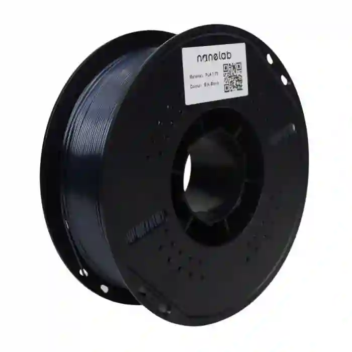 Nanelab Siyah Silk PLA Filament - 1.75mm - 1Kg