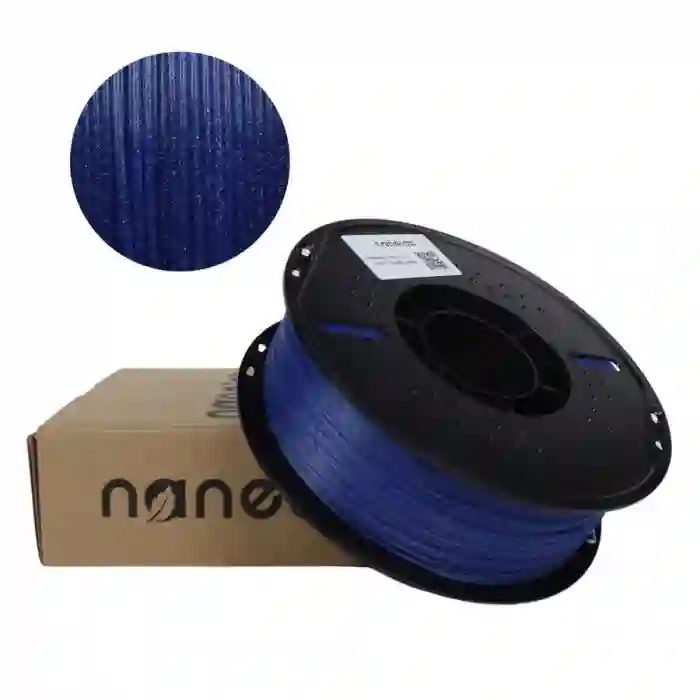 Nanelab Twinkling Mavi Simli PLA Filament - 1.75mm - 1Kg