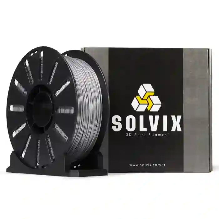 Solvix PLA/PHA Filament Gümüş 1.75mm 1kg