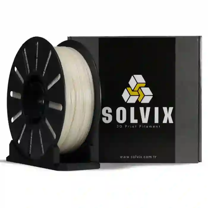 Solvix PLA/PHA Filament Sedefli Beyaz 1.75mm 1kg