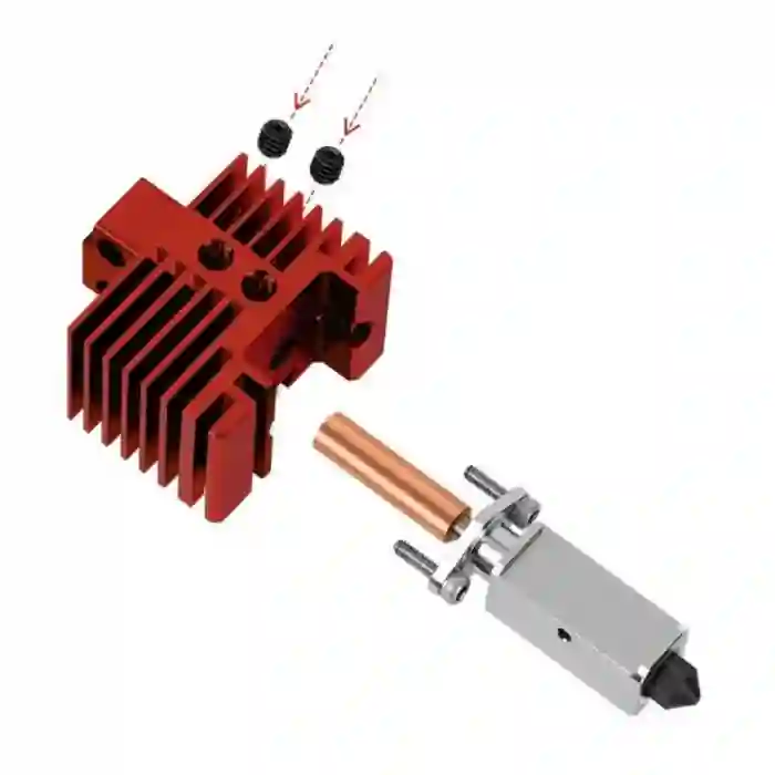 TZ2.0 Bambu Lab X1, X1C, P1P,P1S Hotend Seti