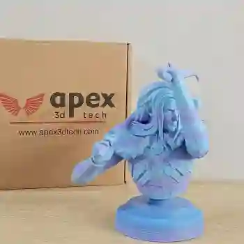 Apex3D Tech Rainbow PLA+ Filament - Lavender Ice, 1kg, 1.75mm
