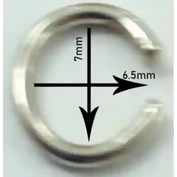 C Bağlantı Halkası Nikel - (100Adet)- 23gram