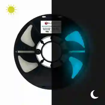 Elas Pla Plus Filament Mavi Glow 1.75mm 1kg