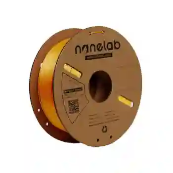 Nanelab Çift Renkli Silk PLA Filament - Altın-Kırmızı - 1.75mm - 1Kg