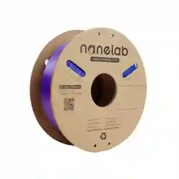 Nanelab Çift Renkli Silk PLA Filament - Mavi - Fuşya - 1.75mm - 1Kg