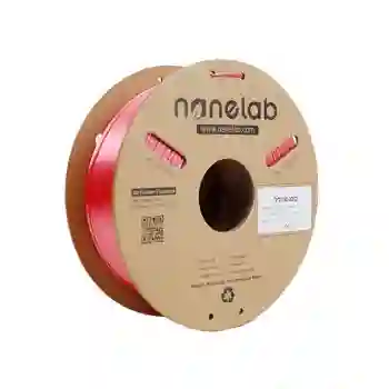 Nanelab Kırmızı Silk PLA Filament - 1.75mm - 1Kg