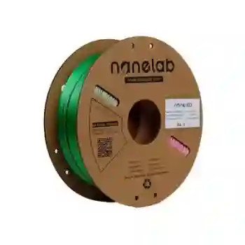 Nanelab Üç Renk Silk PLA Filament - Kırmızı-Yeşil-Mavi - 1.75mm - 1Kg