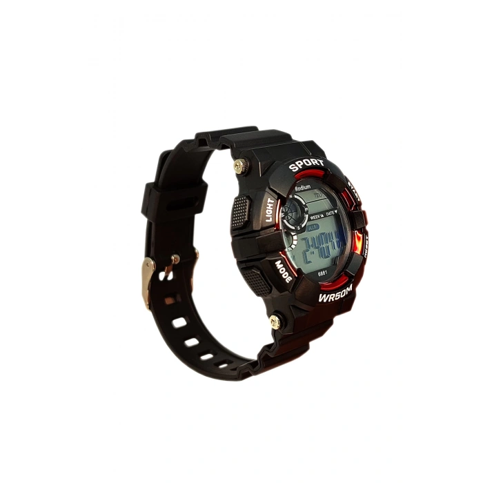 Rodium Çocuk Kol Saati Dijital Su Geçirmez 15046 Siyah