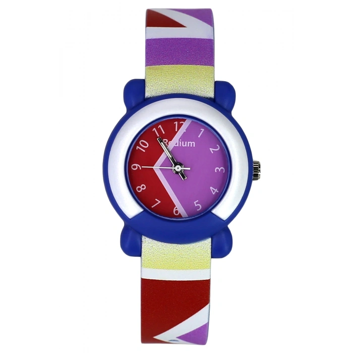Rodium Çocuk Kol Saati Su Geçirmez Analaog Mor (2216)
