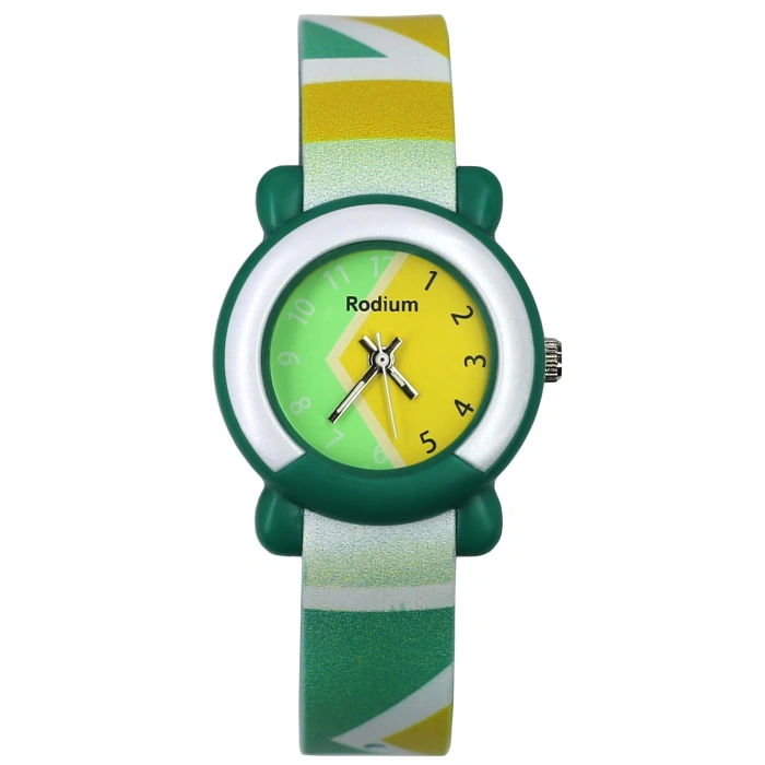 Rodium Çocuk Kol Saati Su Geçirmez Analog Yeşil (2216)