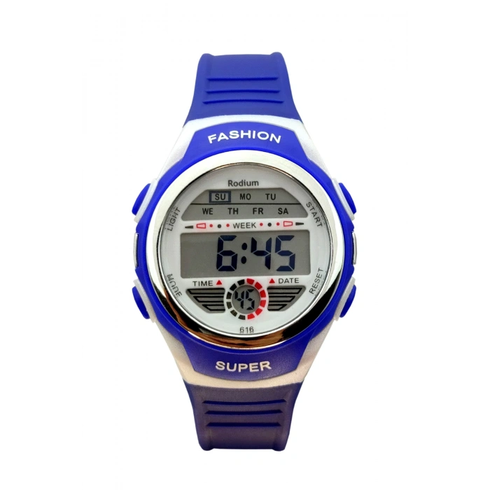 Rodium Çocuk Kol Saati Su Geçirmez 15213 Lacivert